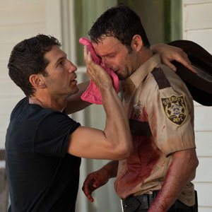 Jon Bernthal, Andrew Lincoln, The Walking Dead Jon Bernthal, Andrew Lincoln, The Walking Dead